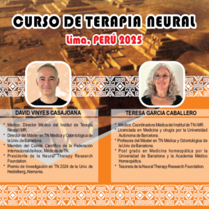 Curso teórico de Terapia Neural, Perú 2025